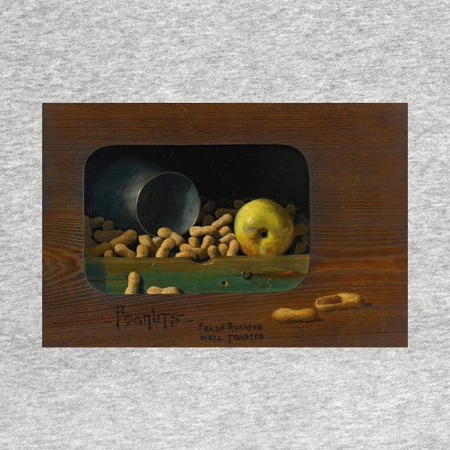 Peanuts-Fresh Roasted, Well Toasted by John Frederick Peto by Classic Art Stall